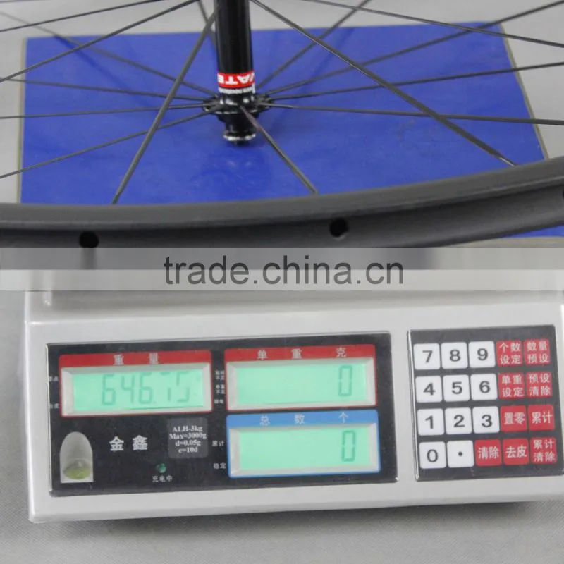 2015 New 700c carbon cycling clincher wheelset,carbon fiber wheels SP-38C