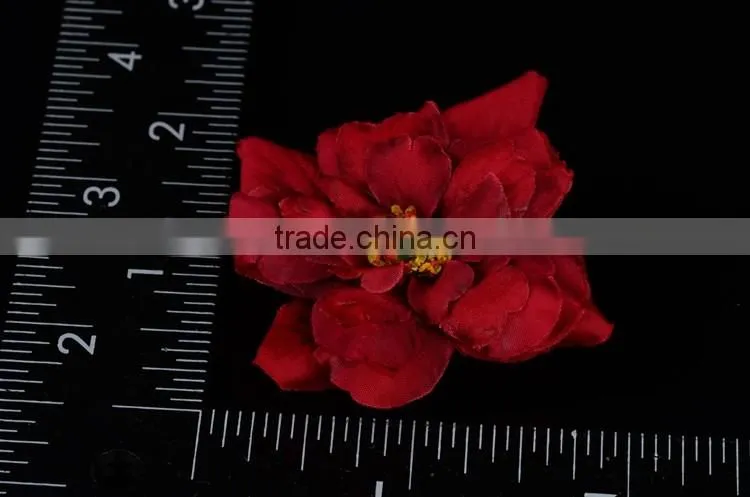 Decorative craft fabric flower for for clothing corsage flower