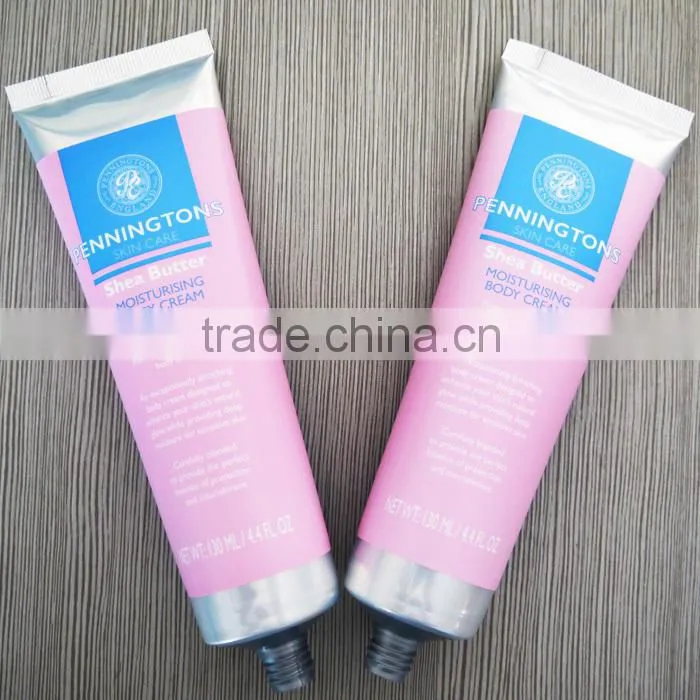 Customized 130ml laminated cosmetic tube packaging