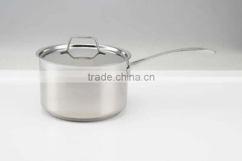 Home Essential 18/8 Stainless Steel Saucepan for Promotion Suitable for Wholesale/Retailer