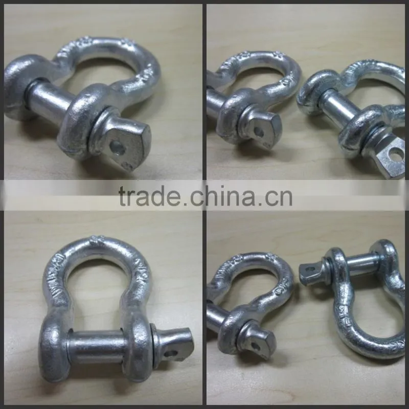 5/8" Bow Steel Shackle Anchor Tow Winch - 3-1/4