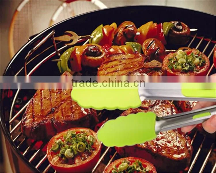 Stainless steel bakery tongs for wholesale