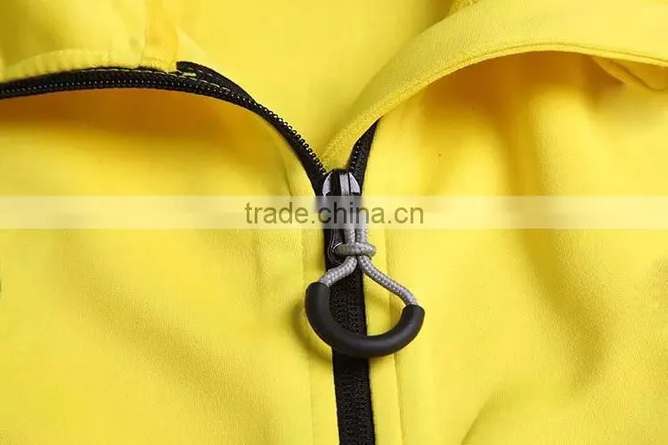 Special spring new authentic yellow outdoor Sportwear, men's singles thin mountaineering wear windproof Sport Jacket