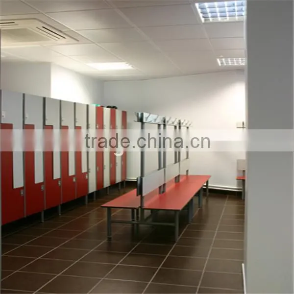 Z shape phenolic compact laminate locker system
