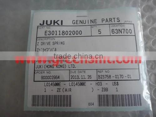 SMT machine Parts JUKI 775 Z DRIVE SPRING E3011802000