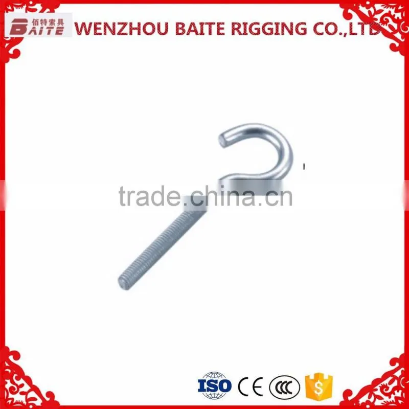 Zinc Plated Cup Hook With Thread/All Size Available Cup Hook With Thread/