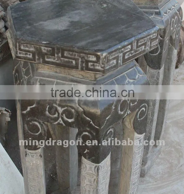 Chinese antique furniture Garden seat Stone Stool