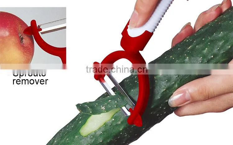 ABS+S/S+PP 18*7.7 Stainless steel kitchen accessories fruit peelers/potato peeler