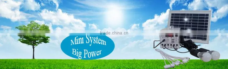 8w mini solar LED lights system kit