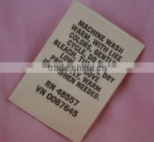 new design high quality wholesale clothing labels