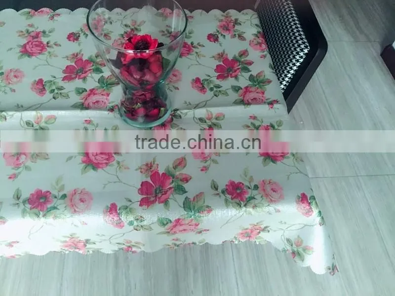 Polyester table cloth