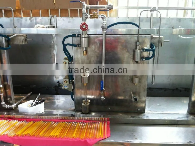 Glass tube flowmeter panel mounting