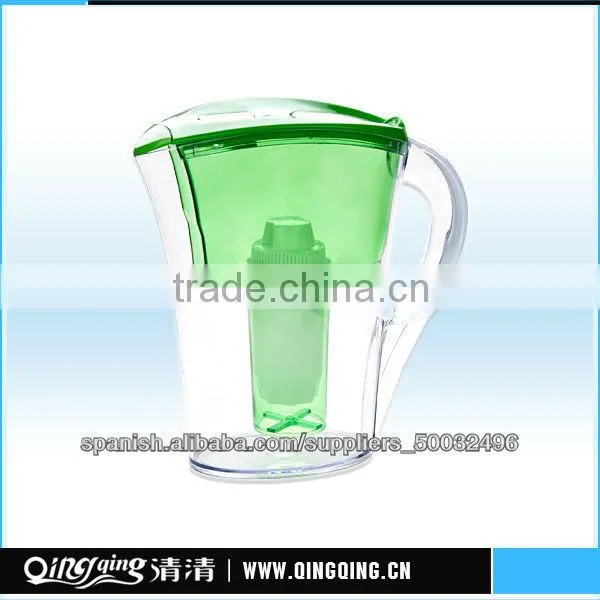 2015 Hot Sales Ultra-Low Price CE,ROHS,SGS Certification Eco-friendly Plastic Water Filtration Pitcher/Jug/Kettle