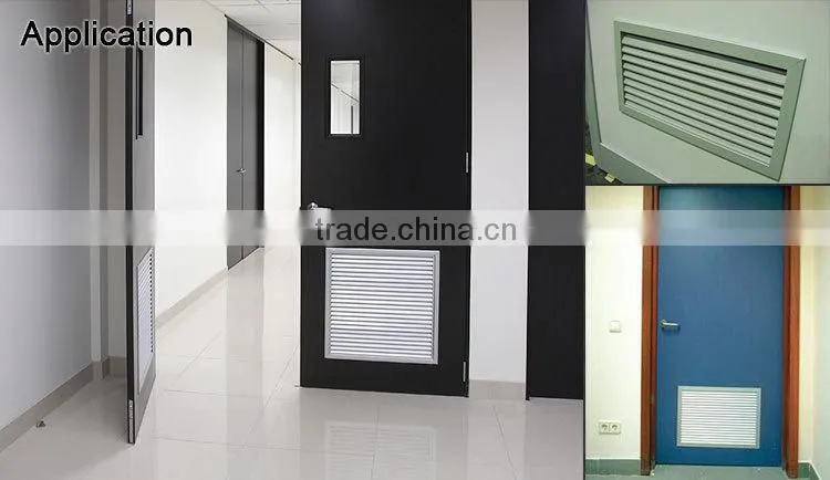 ventilation aluminum return air grille for doors