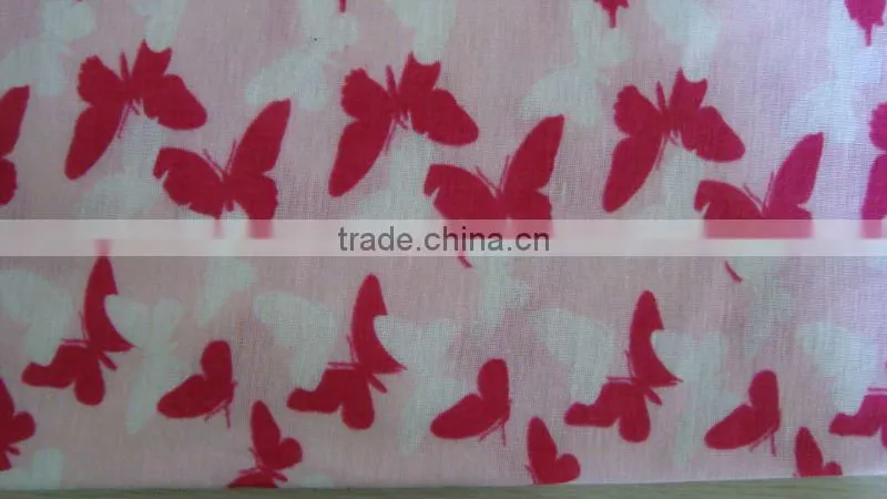 100% POLYESTER printed rib fabric WEIGHT:180G/M2