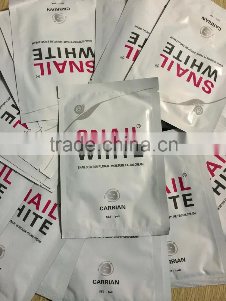 Thailand SNAIL WHITE Face Mask Skin Whitening Moisturizing Silk Facial Mask