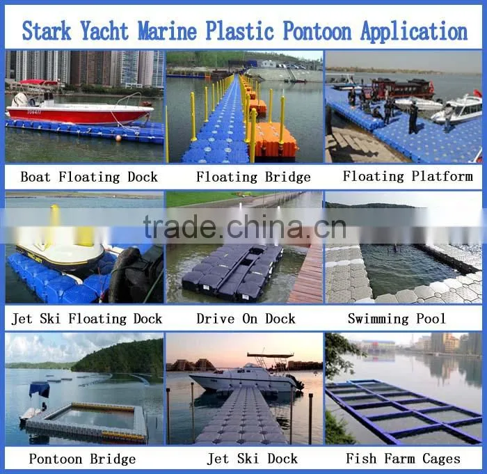 Guangzhou Marina suppliers plastic modular floating pontoon