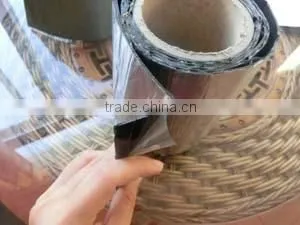 PE film self adhesive bitumen waterproof tape