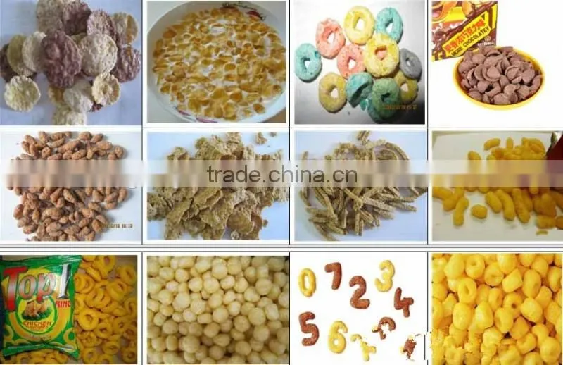 original pellet snacks food machine / breakfast cereal equipment / Corn flakes equipment