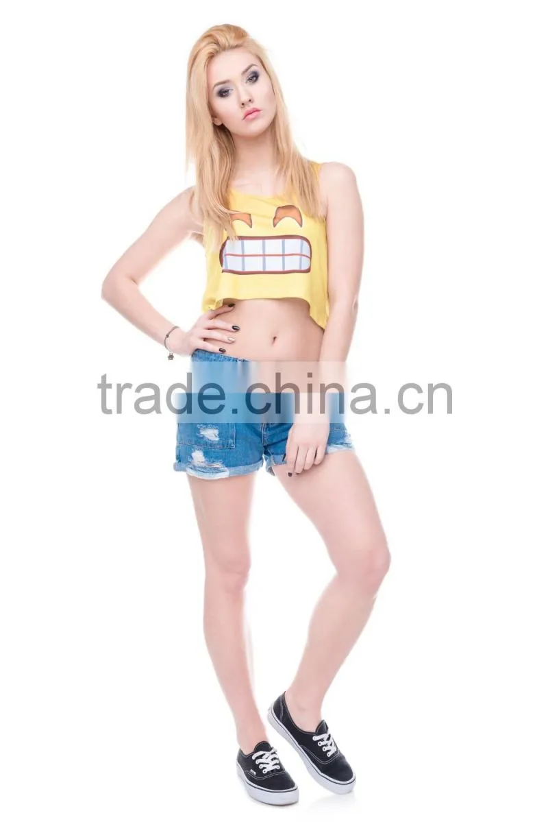 factory brand new sexy crop tops wholesale women