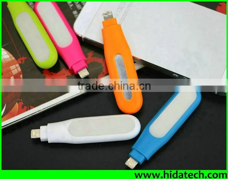 Hot selling mobile phone led mini selfie light for Apple iPhone 6 iphone 6s