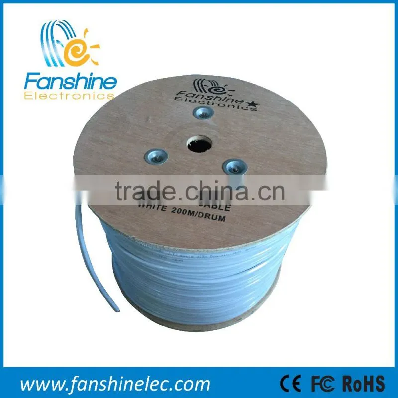 0.6mm Copper/CU Coaxial RG59 +3C CCTV Cable