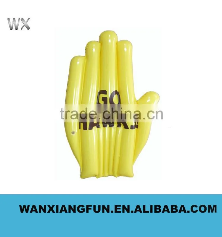 2016 latest pvc inflatable mini cheer bat for promotion
