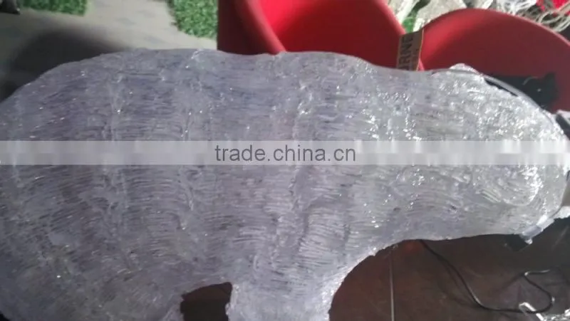 Acrylic led 3d motif animal/acrylic SEA POLAR BEAR lights, christmas light