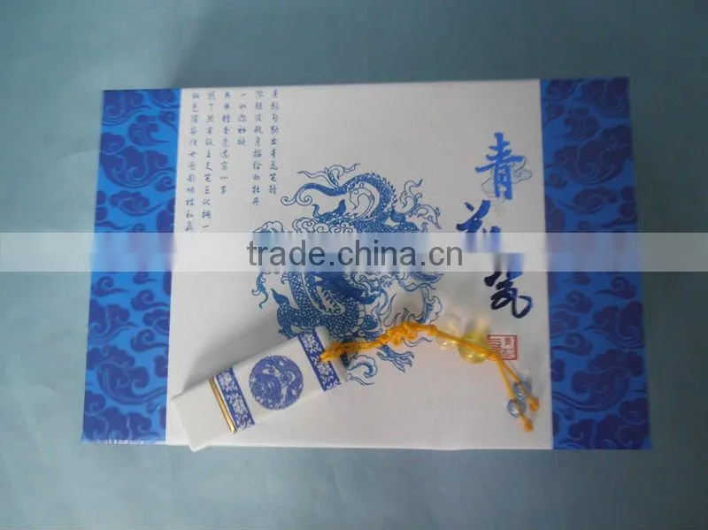 PO-01-pretty blue and white porcelain ball pen for gift