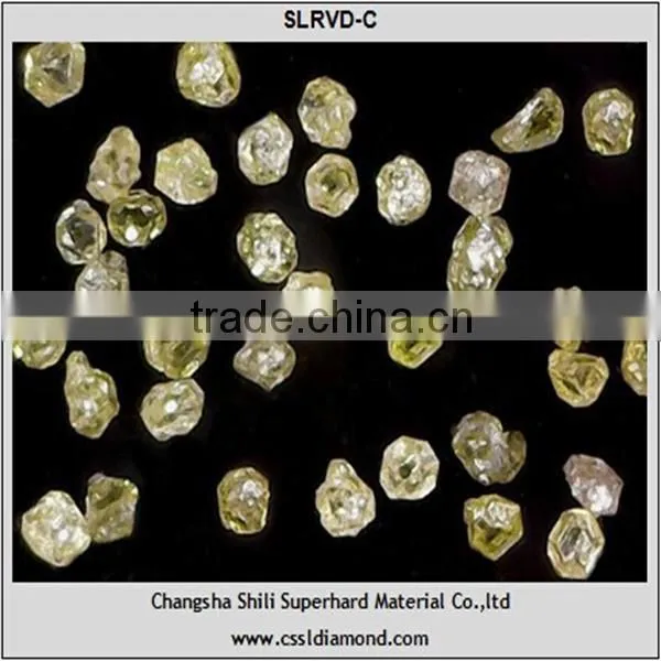 synthetic rough yellow RVD diamonds powder