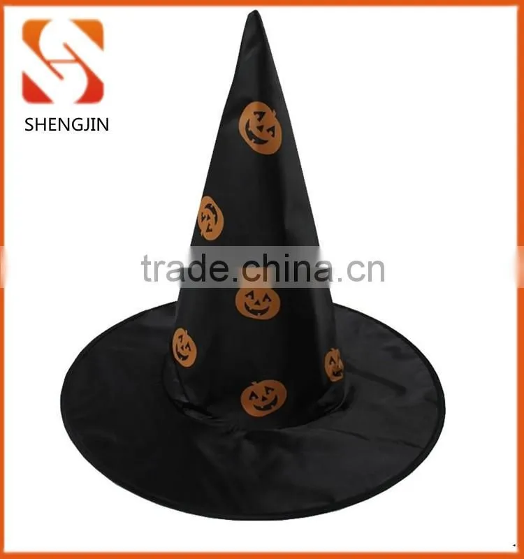 SJ-L6030 Halloween Bat print witch hat