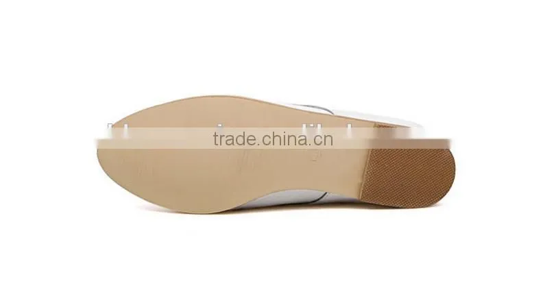 2015 New arrival women flat shoes women leather shoes with wholesale price