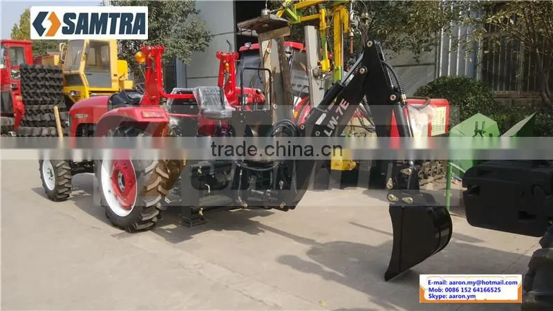 Sunco Side Shift Backhoe, LW-7E Backhoe Digger for Tractor