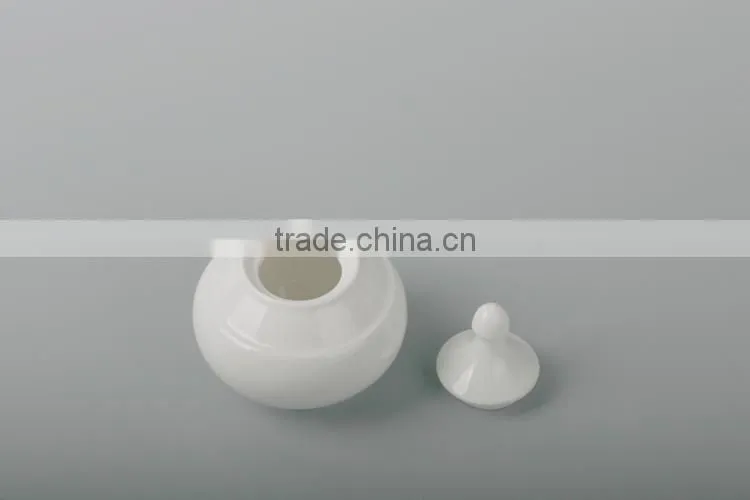 plain bone China drinkware sugar pot