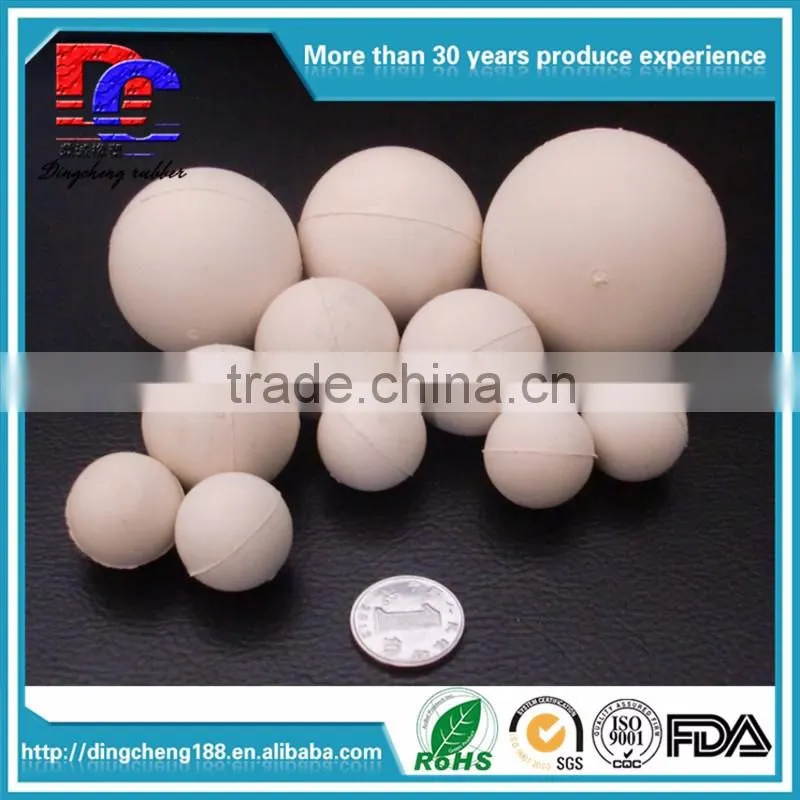 15mm White High Quality Rubber Ball Soild Ball Large Stock