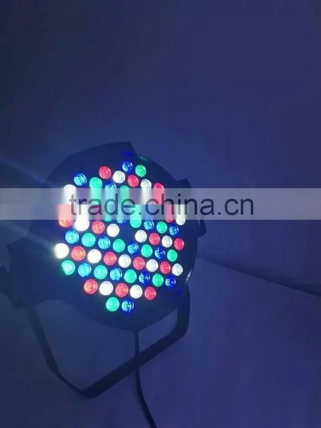 54 Par light 3W full color RGB-Triple Stage light