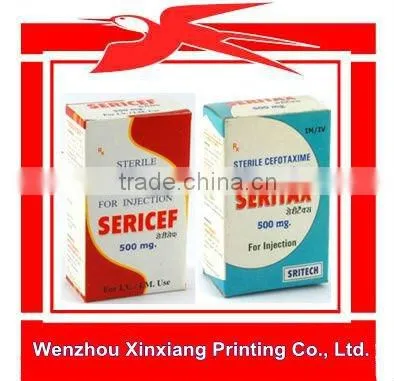 Custom Printed Paper Hanging Retail Packaging Box ISO9001:2008