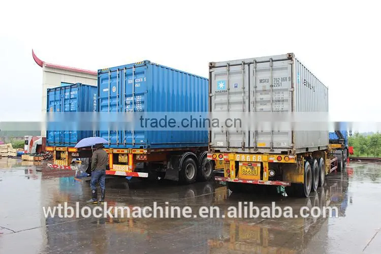 2015 Hot Sale WT10-15 Low invest business used egg laying automatic concrete block making machine price in india