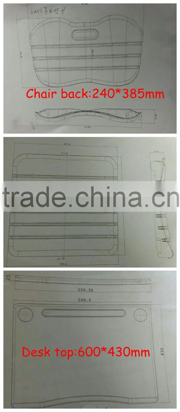 popular ergonomic design child study table and chair plastic school desk and chair top