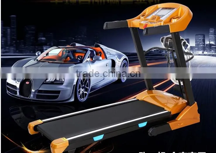 6.5 inch panel running gym equipment,home used treadmill fitness with shock absorber