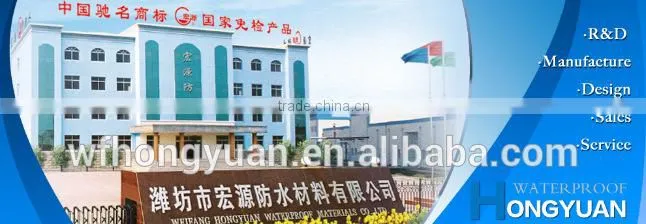 self-adhesive modified bitumen waterproof membrane