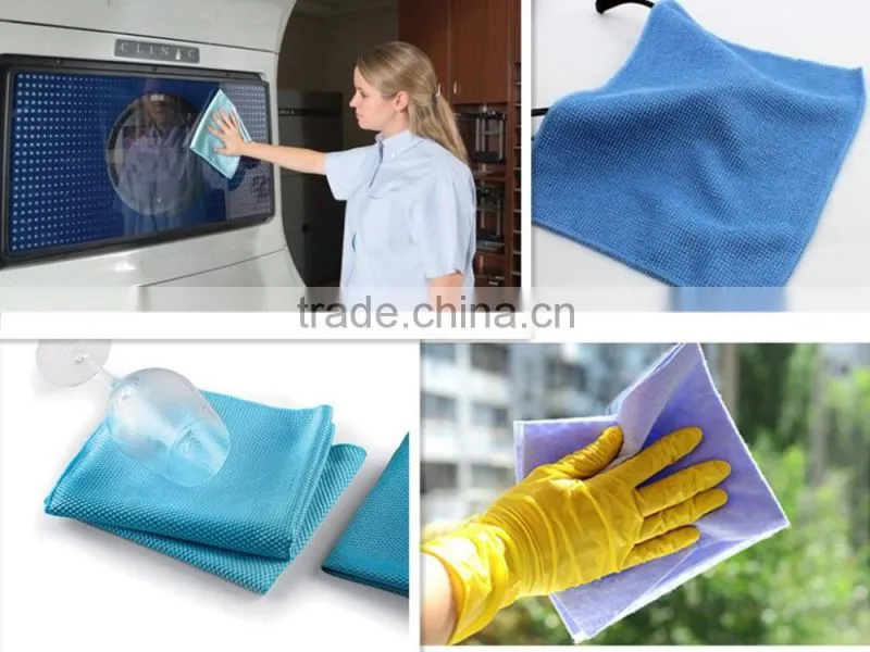printed wholesale 100% organic microfiber hot sell personalized tv cleaning towel