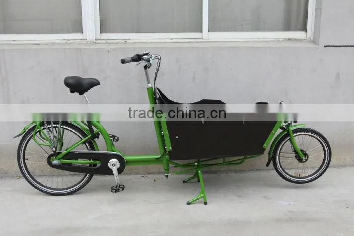 Two Wheel Cargo Bike pedal assisted cargo bike family cargo bicycle