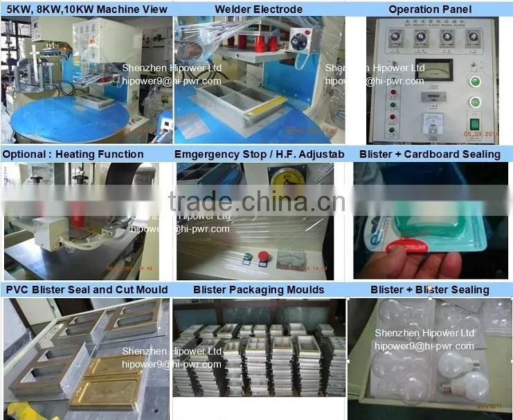 Auto High Frequency Welding Machine for Blister Packing and PVC/Tarpaulin/Canvas Welding
