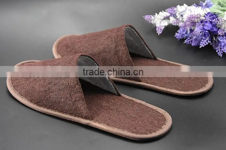 3-5 star hotel custom bedroom slippers made in china