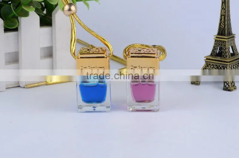 wooden cap car perfume bottle