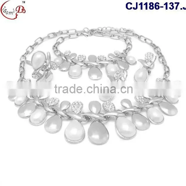 CJ1186-23 Wholesale price top grade quality african jewelry sets for women