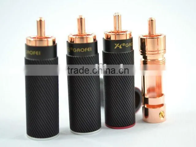 GaoFei REDO06R Red Copper Hi-End cable connector