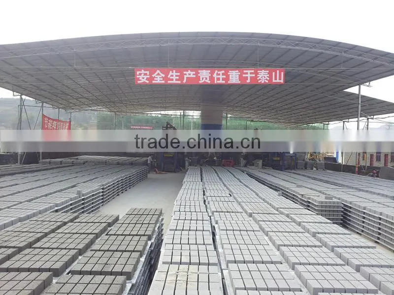 Wearable long life hydraulic vibrated block auto make machine LS8-15