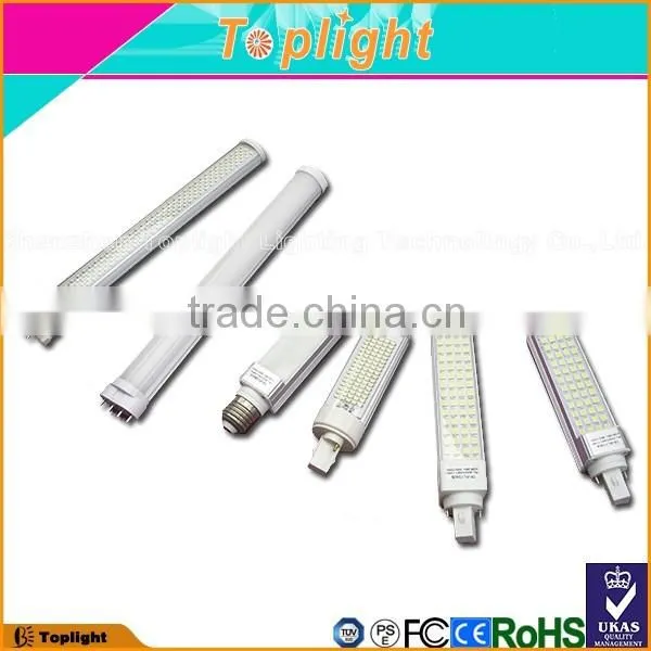 SMD 2835 chip led PL lamp plug bulb ce rohs 4pin led 2g11 tubo ce rohs